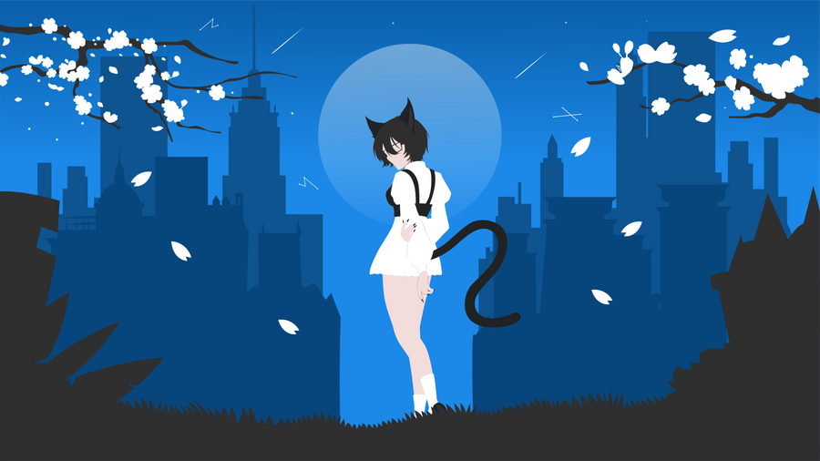 Minimalist Anime Chara